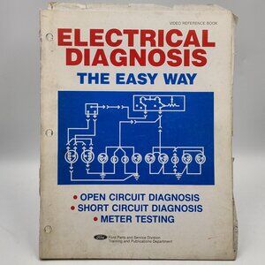 Ford Electrical Diagnosis The Easy Way Video Reference Book Vintage 1975